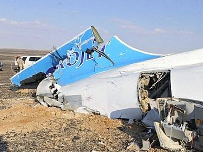 В РФ опознаны тела 58 погибших в авиакатастрофе Airbus A321