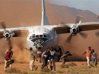 В Южном Судане разбился самолет АН-12 с россиянами (фото)