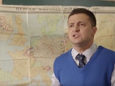 Персонаж Зеленского нецензурно обругал власть и выборы в стране (видео)