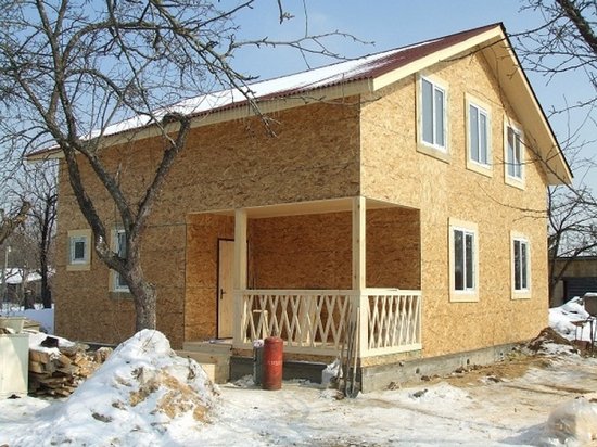 Строительство дома по канадской технологии с применением SIP-панелей