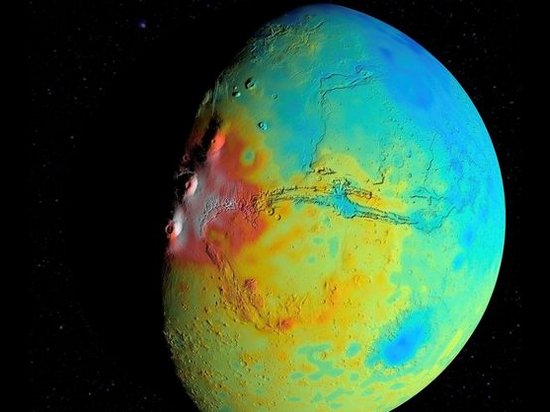 Исследователи обнаружили у Марса аномалию планетарной коры