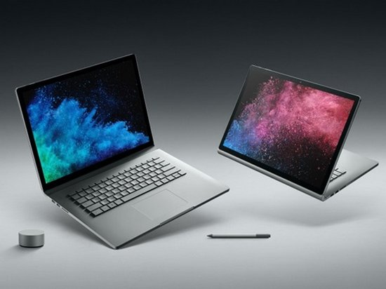 Компания Microsoft представила обновленные Surface Book 2 (видео)