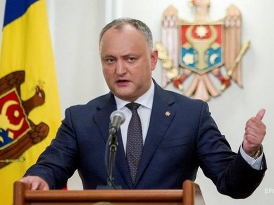 Игорь Додон требует распустить парламент Молдовы
