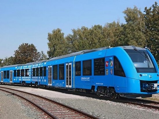 Германия запускает поезда на водородном топливе