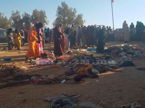 В Марокко в давке за едой погибли 15 человек (видео)